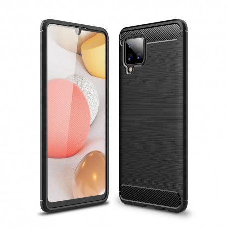 Tech-Protect TPU Carbon Case Samsug Galaxy A42 5G - Black