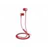 Celly Up 500 Stereo Earphone 3.5mm Round Cable Red
