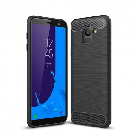 OEM Forcell CARBON Case Samsung Galaxy J6 2018 - Black