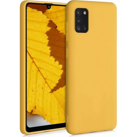 KW TPU Silicone Case Samsung Galaxy A31 - Honey Yellow (52936.143)