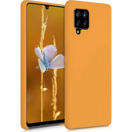 KW TPU Soft Flexible Rubber Samsung Galaxy A42 5G - Apricot (53812.201)