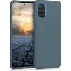 KW TPU Silicone Case Samsung Galaxy A51 - Slate Grey (51196.202)