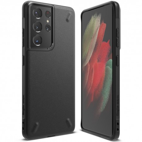 Ringke Onyx Silicone Case Samsung Galaxy S21 Ultra - Black