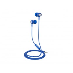 Celly Up 500 Stereo Earphone 3.5mm Round Cable Blue