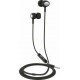 Celly Up 500 Stereo Earphone 3.5mm Round Cable Black