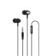 Celly Up 500 Stereo Earphone 3.5mm Round Cable Black