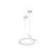 Celly Up 500 Stereo Earphone 3.5mm Round Cable White