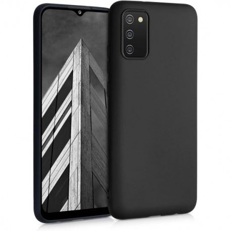 KW TPU Silicone Case Samsung Galaxy A02s - Black Matte (54045.47)