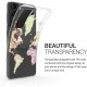 KW TPU Silicone Case Samsung Galaxy S21 - World Map Travel - Black / Multicolor / Transparent (54059.01)