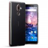 Terrapin Ημιδιάφανη Θήκη Σιλικόνης Nokia 7 Plus - Smoke Black