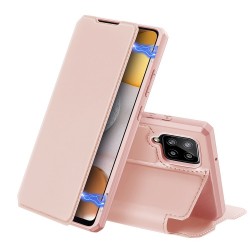 DuxDucis Skin X Bookcase Samsung Galaxy A42 5G - Rose Gold