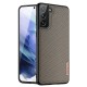 Dux Ducis Fino case covered with nylon material Samsung Galaxy S21 5G - Green