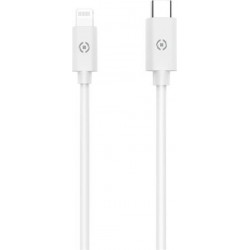 Celly Data Cable Lightning Type-C 2m White