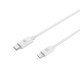 Celly Data Cable Lightning Type-C 1m White