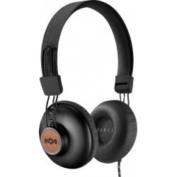 House of Marley Wired Headphones Positive Vibration 2 Signature Black