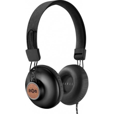 House of Marley Wired Headphones Positive Vibration 2 Signature Black