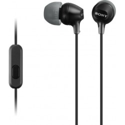 Sony Handsfree MDREX15AP - Black (MDREX15APB.CE7)