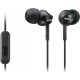 Sony Handsfree MDREX110AP - Black (MDREX110APB.CE7)