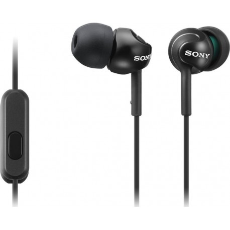 Sony Handsfree MDREX110AP - Black (MDREX110APB.CE7)