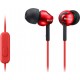 Sony Handsfree MDREX110AP - Red (MDREX110APR.CE7)