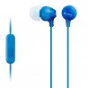 Sony Handsfree MDREX15AP - Blue (MDREX15APLI.CE7)