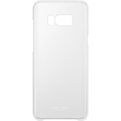 Samsung Clear Cover Galaxy S8 Plus - Silver (EF-QG955CSEGWW)