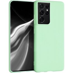 KW TPU Silicone Case Samsung Galaxy S21 Ultra - Mint Matte (54075.50)