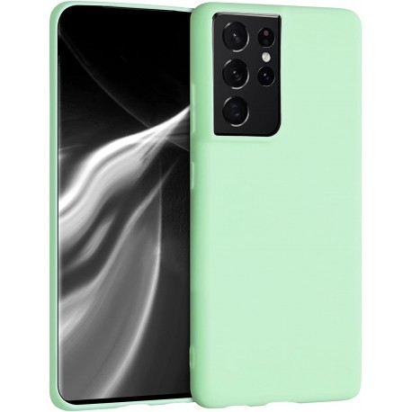 KW TPU Silicone Case Samsung Galaxy S21 Ultra - Mint Matte (54075.50)