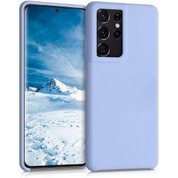KW TPU Soft Flexible Rubber Samsung Galaxy S21 Ultra - Light Blue Matte (54074.58)