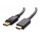 POWERTECH καλώδιο DisplayPort 1.2v(M) σε HDMI 1.4v(M), PTN3361, CCS, 3m, Black