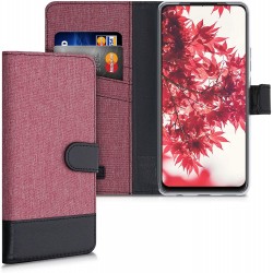 KW Wallet Case Huawei P Smart 2021 - Dusty Pink / Black (53783.22)
