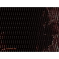 Esperanza gaming mouse pad Flame EGP103R, 400x300x3mm - Black/Red