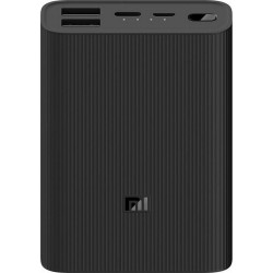 Xiaomi Powerbank 3 Ultra Compact Fast Charge 10000mAh 2xUSB/Type-C/Micro USB - Black (BHR4412GL)