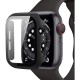 Tech-Protect Defense 360 Case + Glass Apple Watch 4/5/6/SE (44mm) - Black