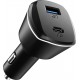 Spigen PC1800 PowerArc 3.0 2-Port Car Charger - Black (000CG24748)