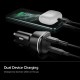 Spigen PC1800 PowerArc 3.0 2-Port Car Charger - Black (000CG24748)