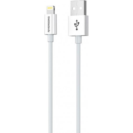 Riversong Cable USB to Lightning 3A Lotus 08 1.2m - White