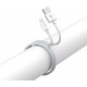 Riversong Cable USB to Lightning 3A Lotus 08 1.2m - White