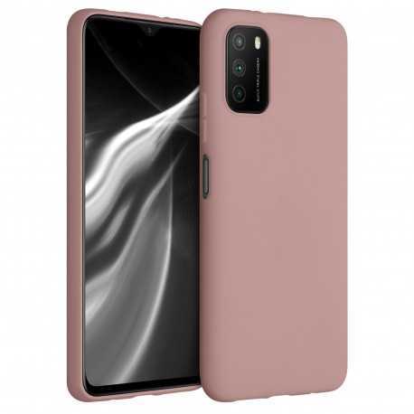KW TPU Silicone Case Xiaomi Poco M3 - Rose Tan (53971.193)
