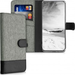 KW Wallet Case Xiaomi Mi 11 - Grey / Black (54661.22)