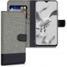 KW Wallet Case Xiaomi Poco M3 - Grey / Black (54447.22)