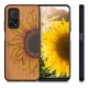 KW Wooden Case Xiaomi Mi 10T / Mi 10T Pro - Wood Sunflower Yellow / Dark Brown / Light Brown (53618.03)