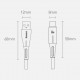 Baseus Water Drop-shaped Cable USB to Type-C, LED, 66W, 6A, 1m - Black (CATSD-M01)