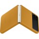 Samsung Leather Cover Galaxy Z Flip 3 5G Mustard