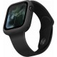 Uniq Lino Silicone Case Apple Watch Series 4/5/6/SE (44mm) - Black (UNIQ-44MM-LINOBLK)