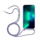 Vivid Silicone Cover Lace Apple iPhone 13 Pro Lilac