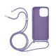 Vivid Silicone Cover Lace Apple iPhone 13 Pro Lilac