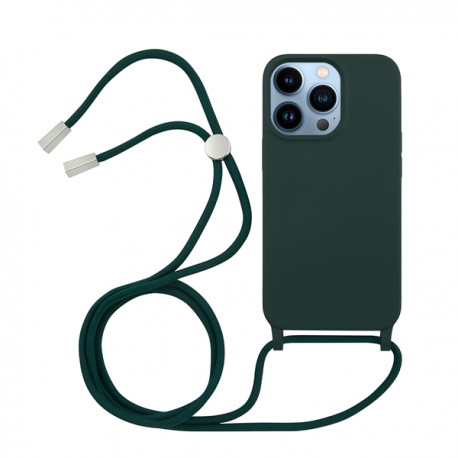 Vivid Silicone Cover Lace Apple iPhone 13 Pro Pine Green