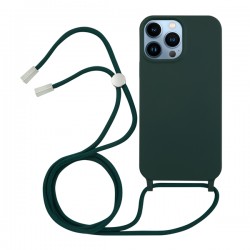 Vivid Silicone Cover Lace Apple iPhone 13 Pro Max Pine Green