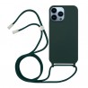 Vivid Silicone Cover Lace Apple iPhone 13 Pro Max Pine Green